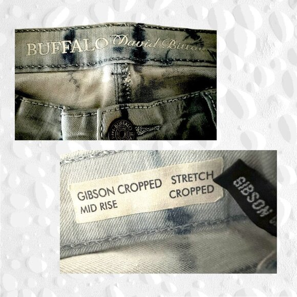 BUFFALO David Bitton Gibson Cropped Mid Rise 31" NWOT - Picture 8 of 9